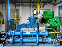 Biomethan Verdichterstation